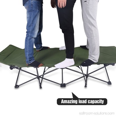 REDCAMP Camping Cots for Adults, Folding Cot Bed, X-Large Oversize and Easy Portable Wide Cot, Free Storage Bag Included, 78x33x16.5 inches.